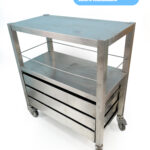 Mesa Auxiliar con Bandejas