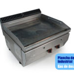 Plancha de Asar Industrial (Gas, 2 Fuegos)