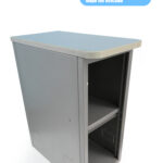 Mueble auxiliar de archivo bajo de oficina