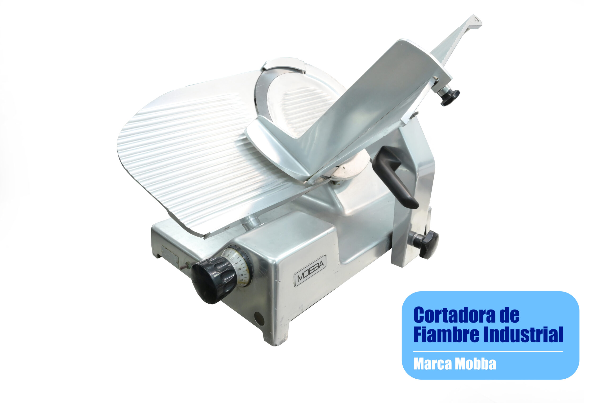 S-038-03 Cortadora de Fiambre Industrial Cortadora de Fiambre Industrial (Marca Mobba) - Imagen 1
