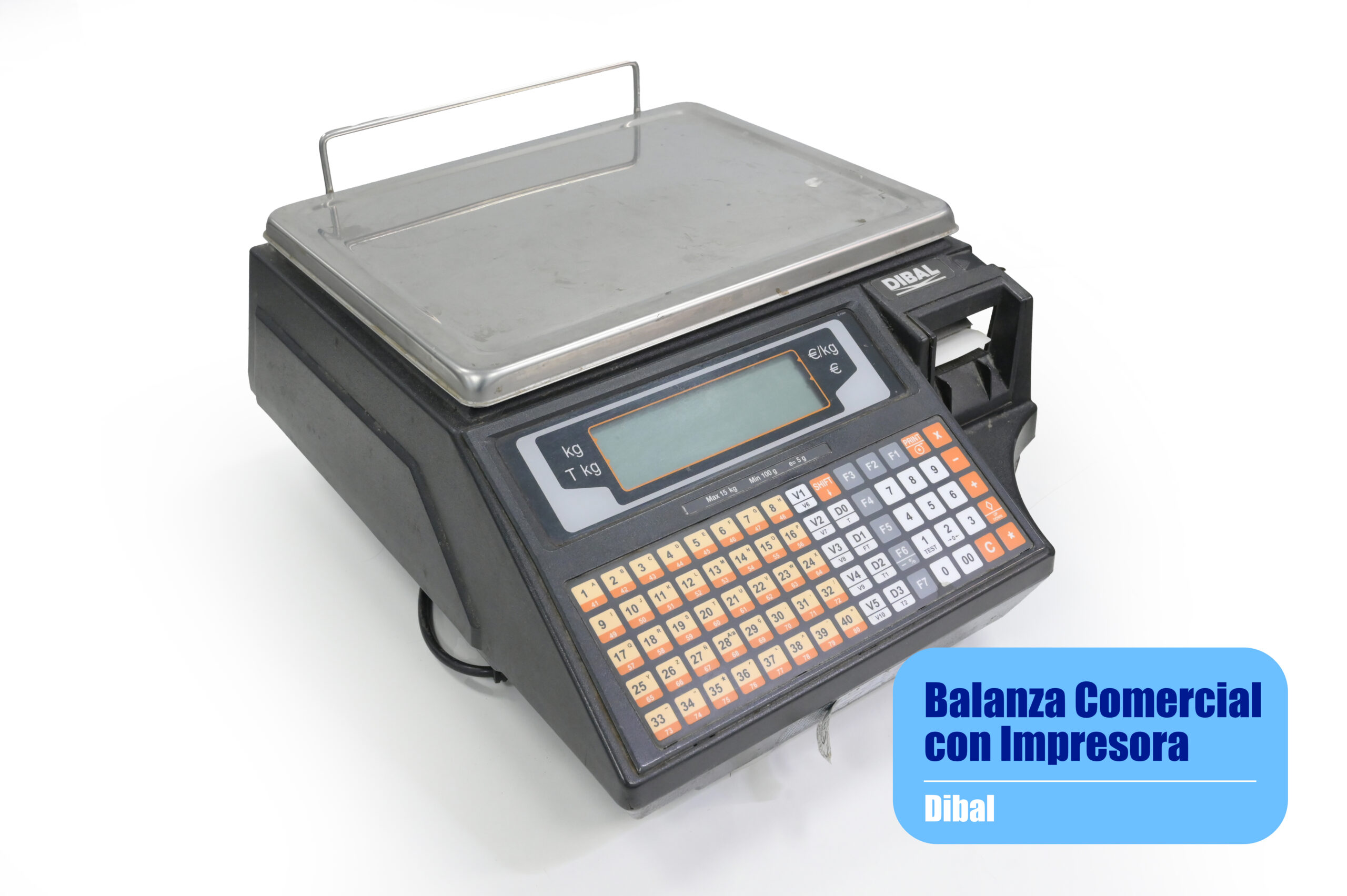 S-044 Balanza Comercial con Impresora Balanza Comercial con Impresora - Imagen 1
