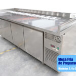 Mesa Refrigerada con ensaladera