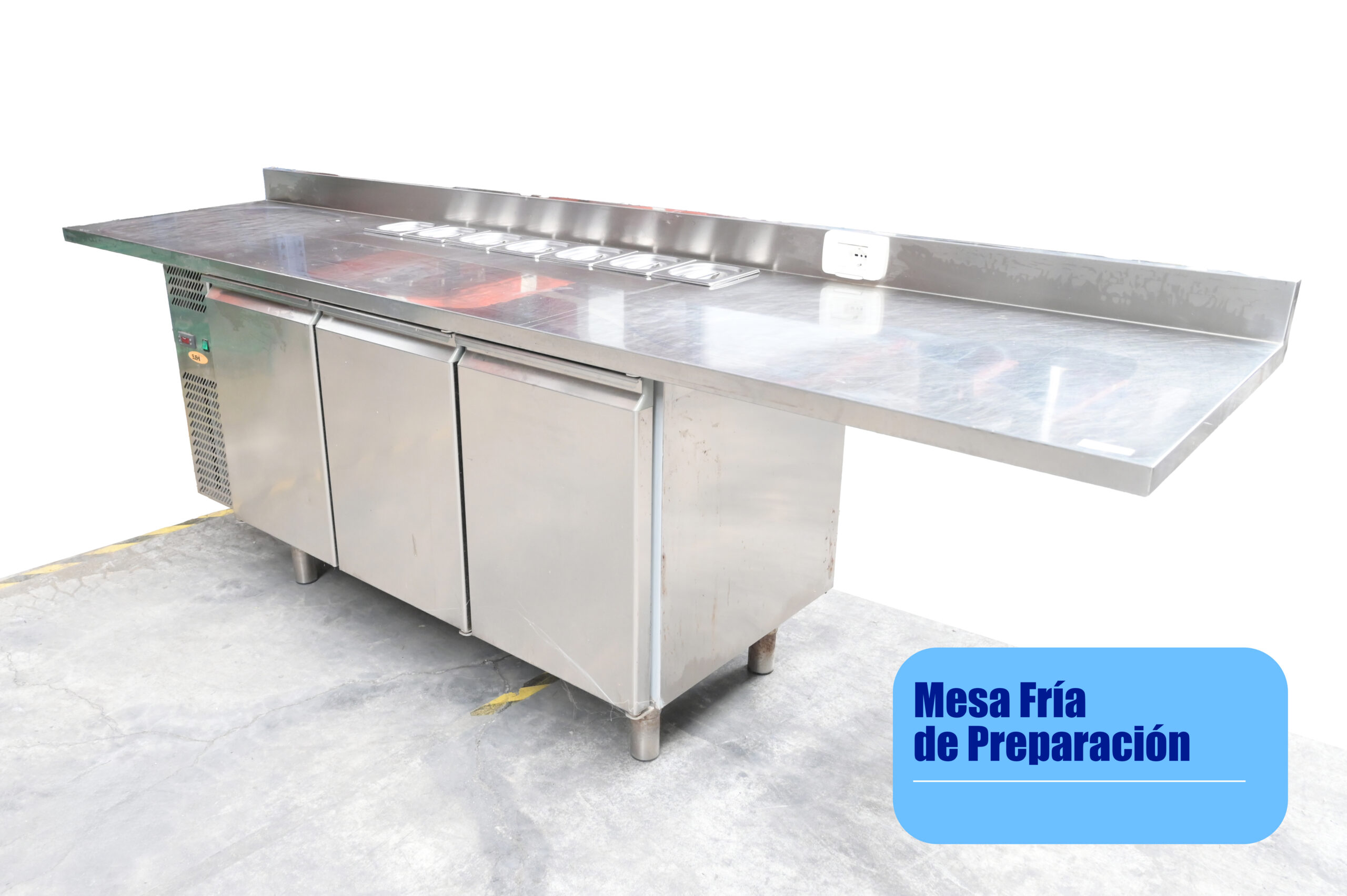 T-006 Mesa Fría de Preparación Mesa refrigerada con ensaladera - Imagen 1