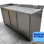 Mesa de apoyo técnica para Show Cooking