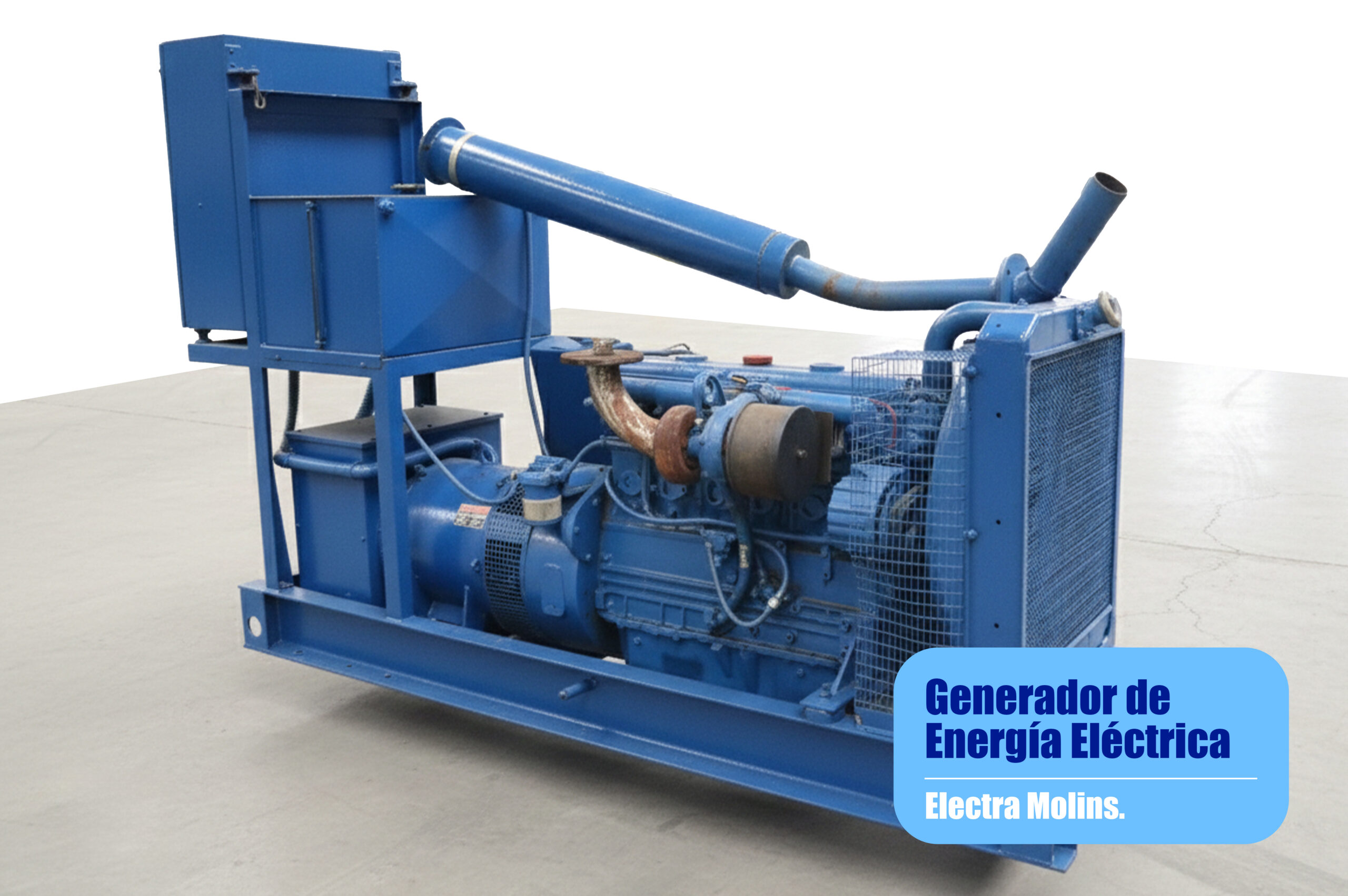 T-041 generador de energía eléctrica Generador de Energía Eléctrica ELECTRA MOLINS - EMK84TE73 - Imagen 1