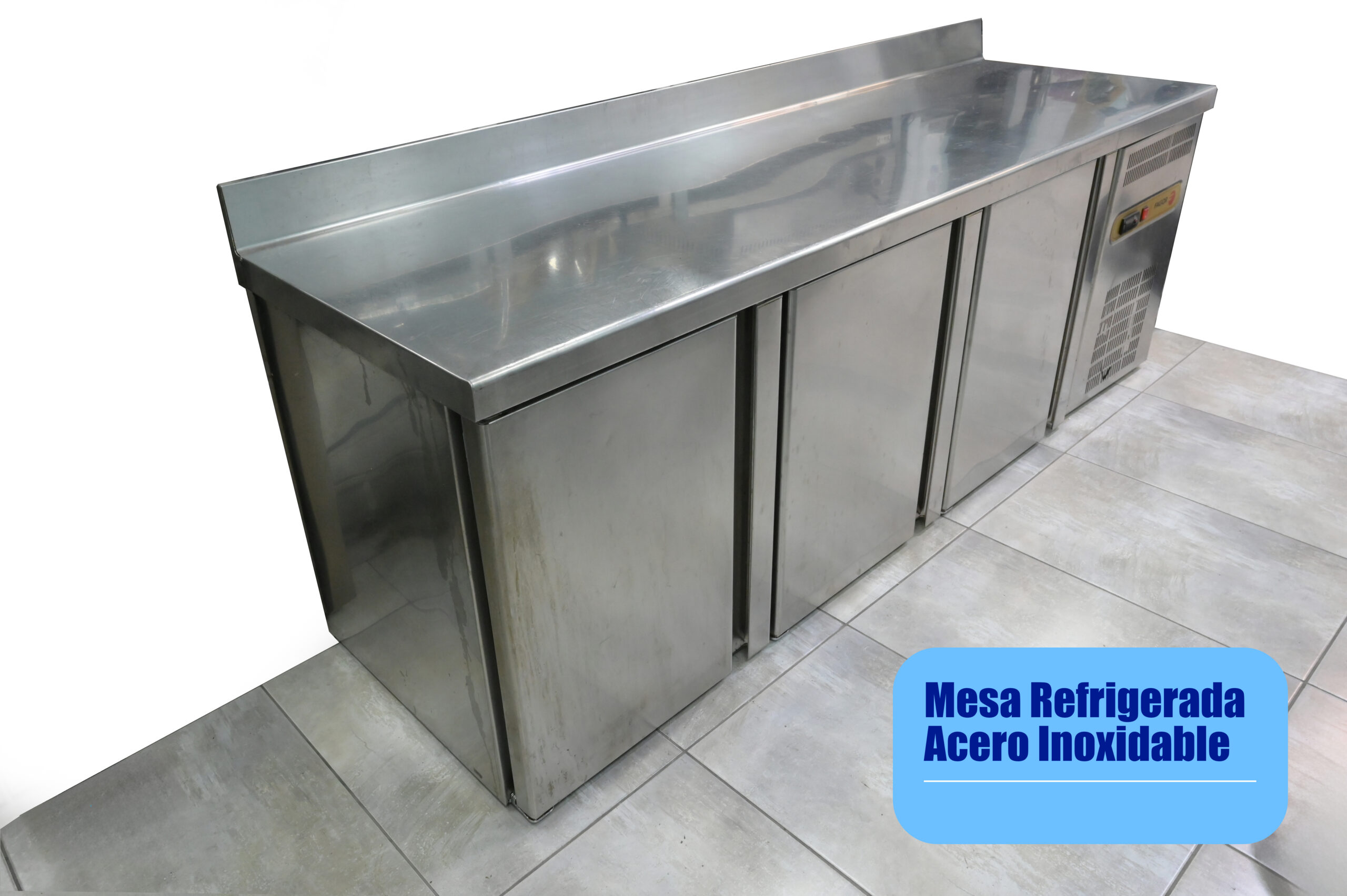 S-048 TMesa Refrigerada de Acero Inoxidable Mesa Refrigerada de Acero Inoxidable - Imagen 1