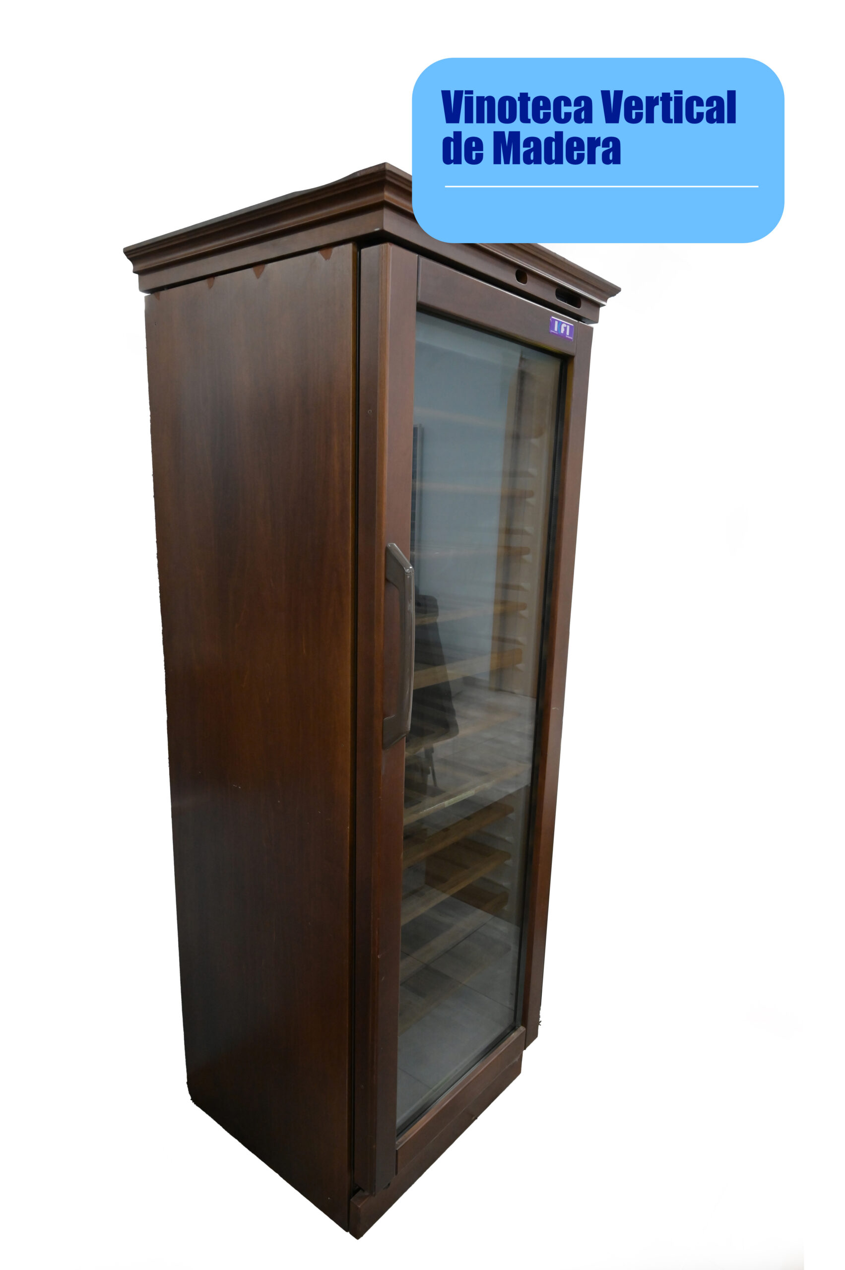 S-084 Vinoteca Vertical de Madera Vinoteca Vertical de Madera - Imagen 1