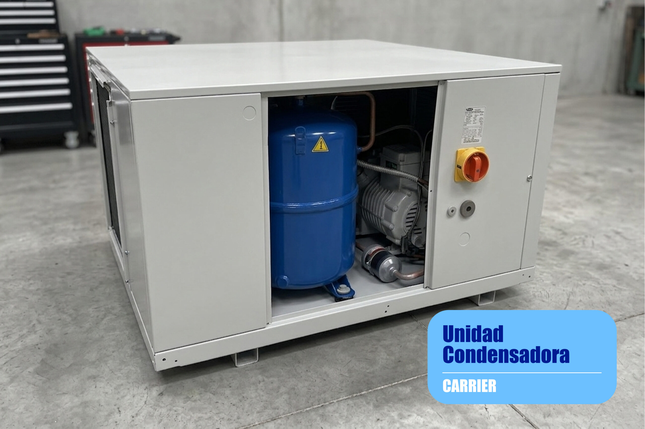 T-226 Unidad Condensadora Unidad Condensadora Clima 38BZ084 A9M - Potencia 19.76 kW - Imagen 1