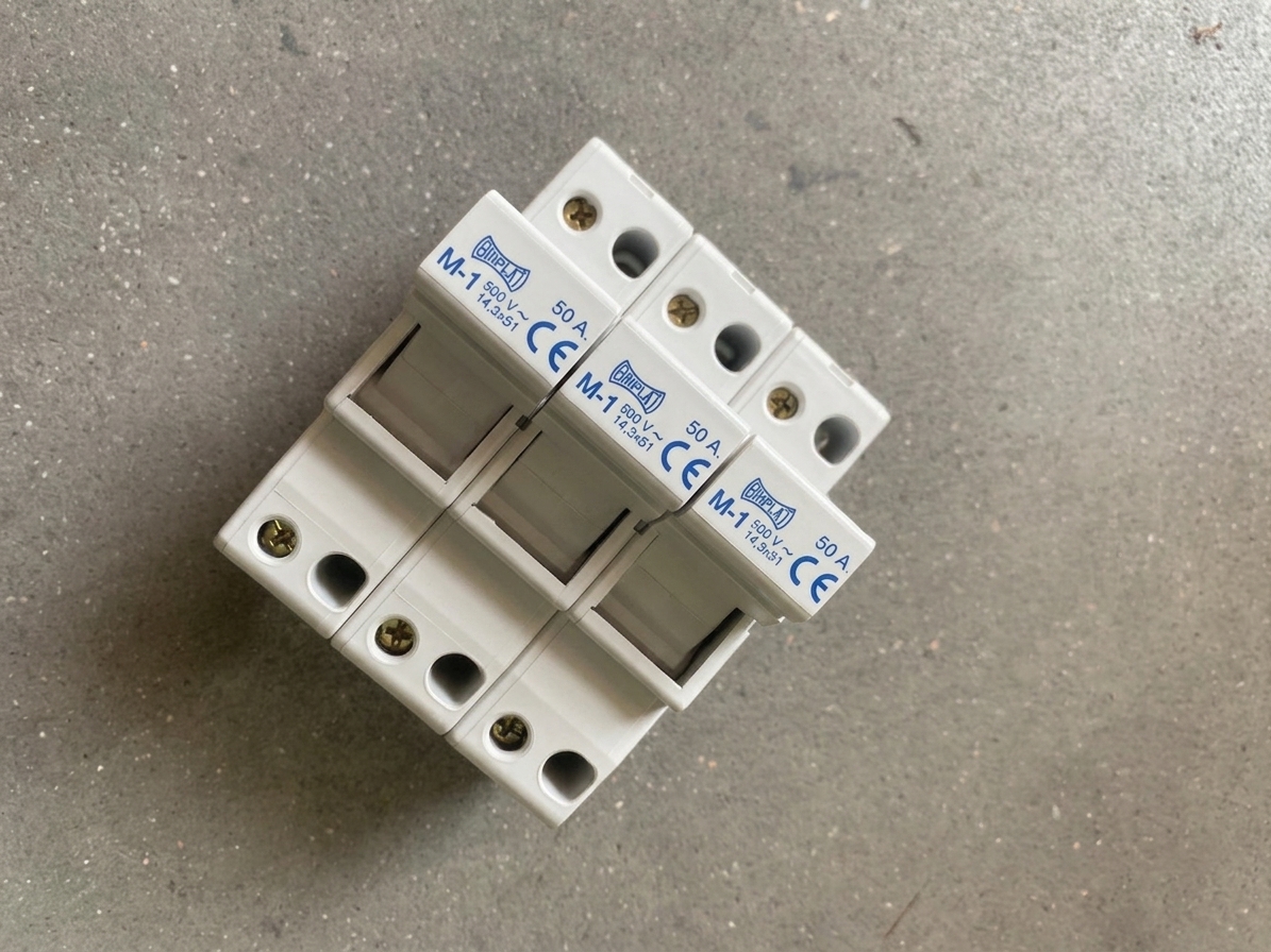 S-242 Portafusible Tripolar PORTAFUSIBLE TRIPOLAR 50A BIMBAT - M-1 - Imagen 1